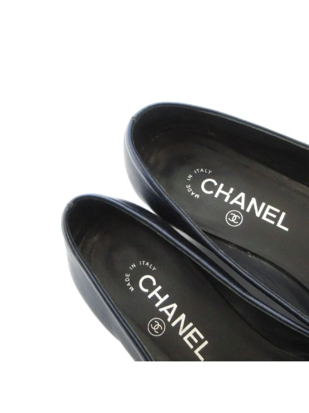 Chanel name loafers